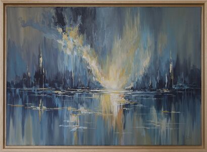 Source of Light - a Paint Artowrk by Schwander Robert
